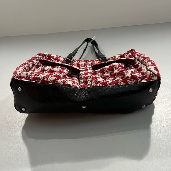 Vera Bradley Limited Edition Houndstooth Large Weekend Satchel Tote Travel Bag - Picture 17 of 17